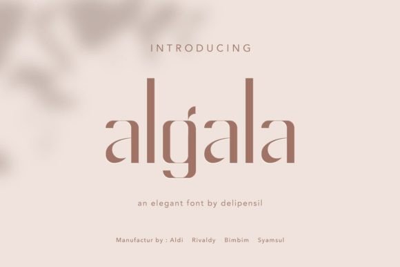 Algala: The Elegant Sans Serif Typeface for Modern Digital Branding
