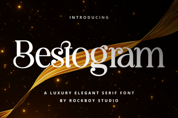 Bestogram: The Elegant Serif Font for Handmade Crafts