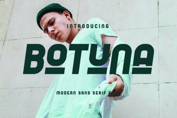 Botuna: A Modern Sans Serif Typeface for Editorial Design