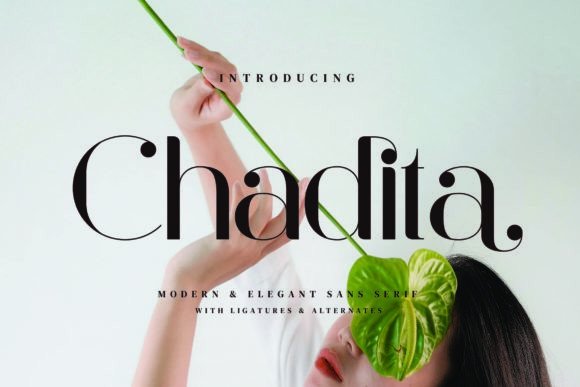 Chadita: The Serif Typeface for Scroll-Stopping Brand Visuals
