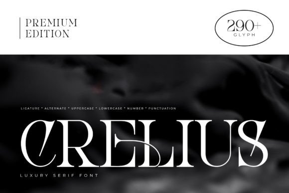 Crelius: The Elegant Serif Typeface for Campaign Design