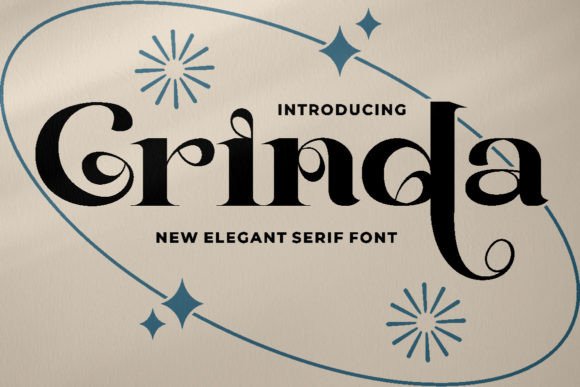 Grinda: The Elegant Serif Font That Elevates Handmade Brands