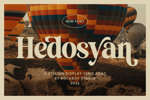 Hedosyan: A Refined Serif for Editorial Clarity