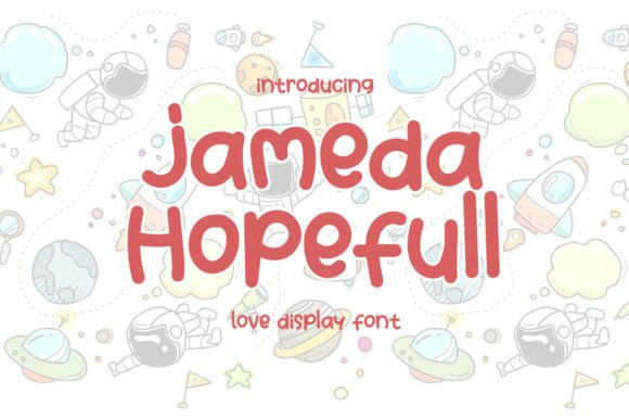 Jameda Hopefull: A Handwritten Display Typeface for Editorial Projects