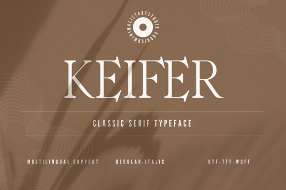 Keifer: The Serif Typeface That Transformed My Small Business Brand