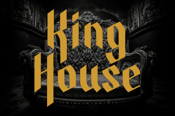 King House: The Premium Blackletter Typeface for Modern Web Design