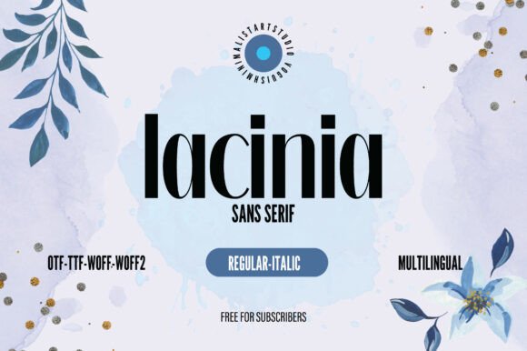 Lacinia Typeface: The Font Upgrade Your Brand Identity Needs