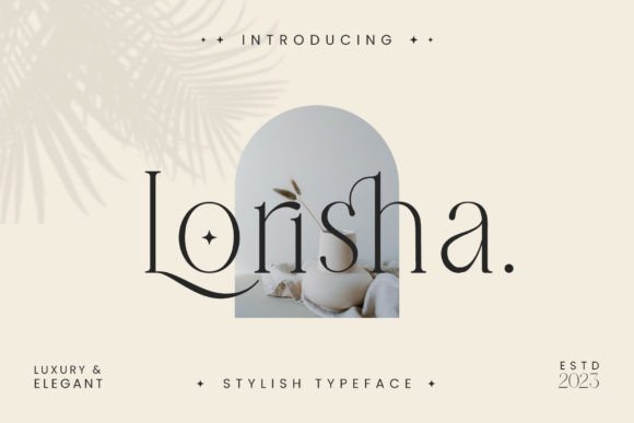 Lorisha: The Elegant Serif Typeface for Premium Branding