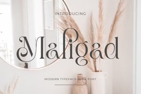 Maligad: A Modern Serif for Editorial Branding