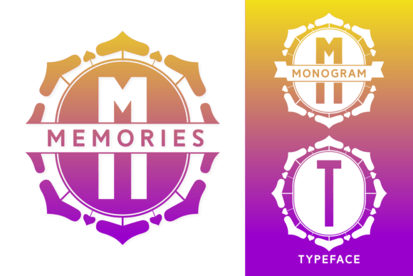 Memories Monogram: A Timeless Typeface for Editorial Design