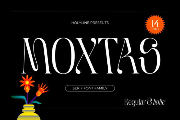 Moxtas: The Elegant Serif Typeface for Polished Brand Identity
