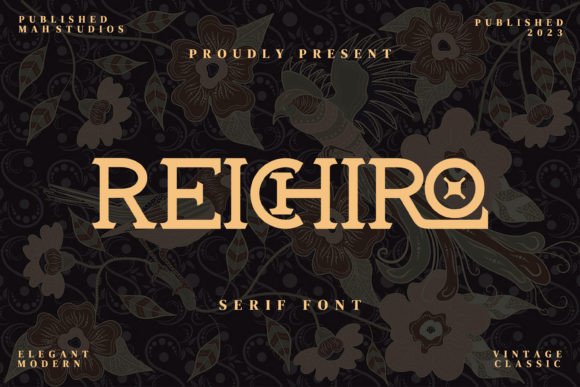Reichiro: The Elegant Serif Typeface for Polished Branding
