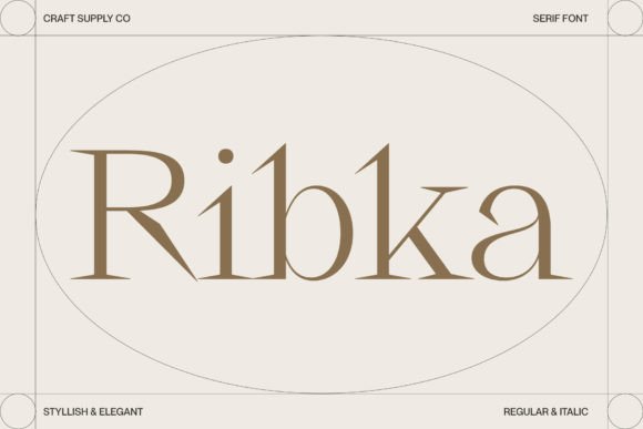 Ribka: The Elegant Serif Typeface for Modern Web Design