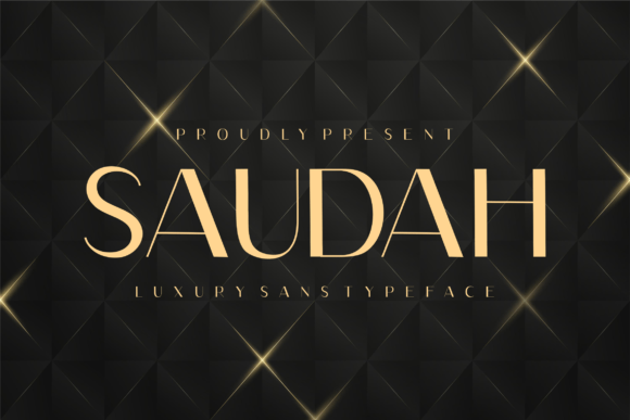 Saudah Typeface Review: Elevating Luxury Campaigns with Sans Serif Elegance