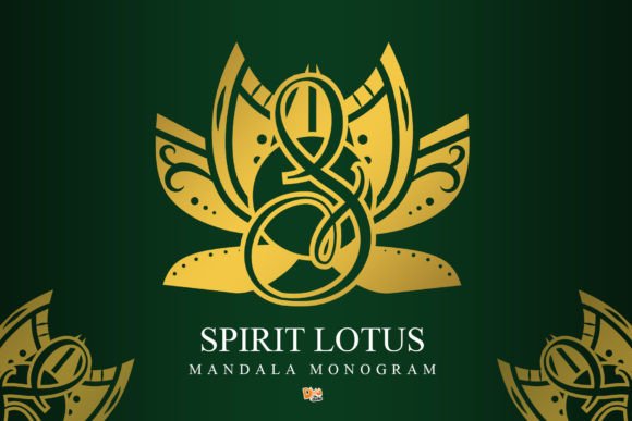 Spirit Lotus Mandala: A Premium Decorative Typeface for Campaign Design