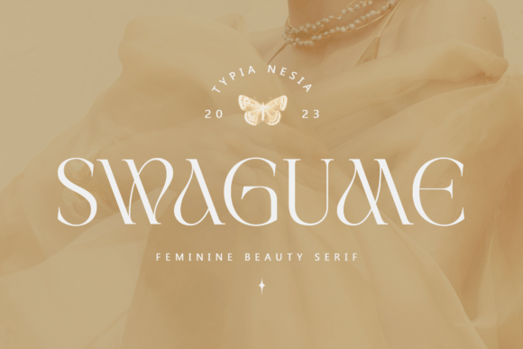 Swagume: The Elegant Serif Font for Feminine Brand Identity