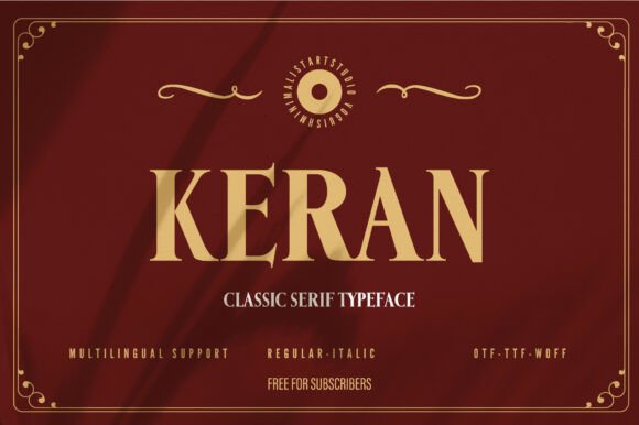 Why Keran is the Serif I've Been Waiting For