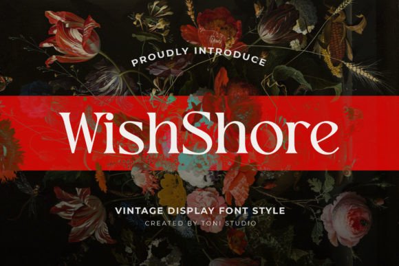 Wishshore Typeface Review: Elevating Campaign Visuals with Refined Serif Design